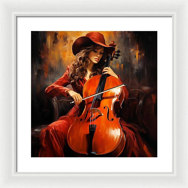 Stetson and Strings - Framed Print