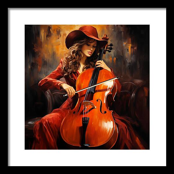 Stetson and Strings - Framed Print