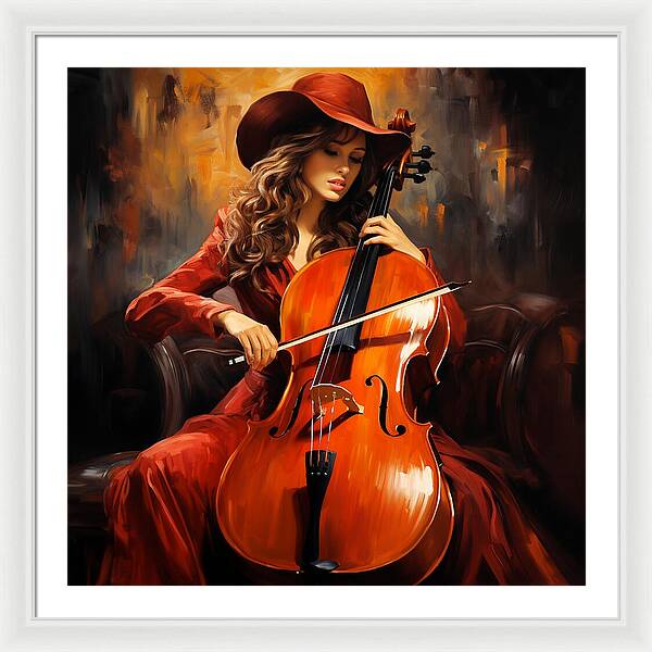 Stetson and Strings - Framed Print