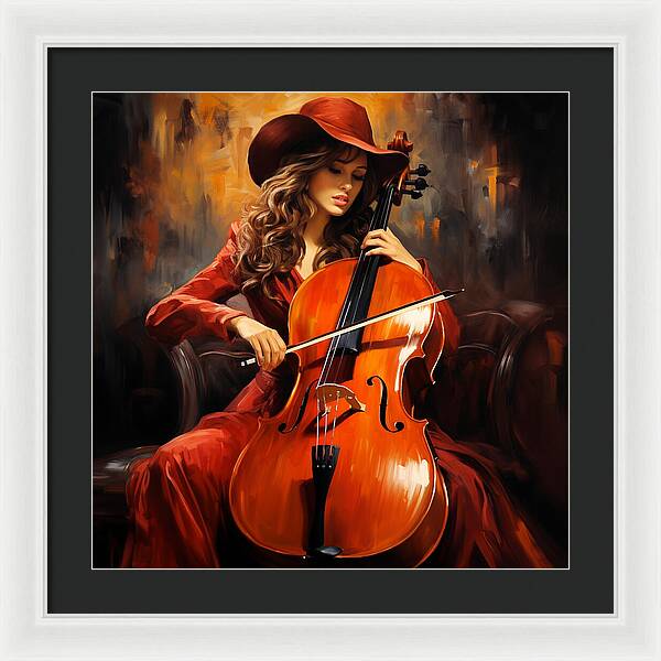 Stetson and Strings - Framed Print