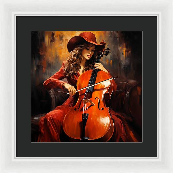 Stetson and Strings - Framed Print