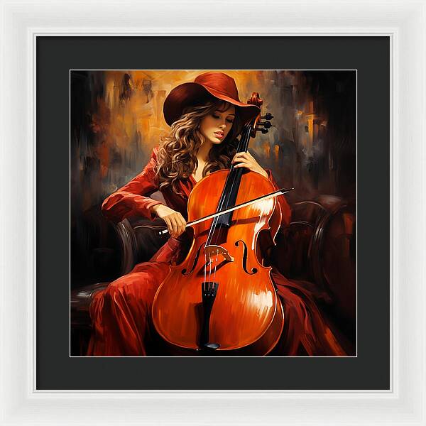 Stetson and Strings - Framed Print