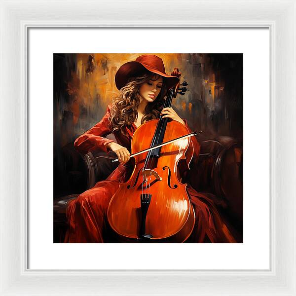 Stetson and Strings - Framed Print