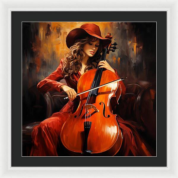 Stetson and Strings - Framed Print