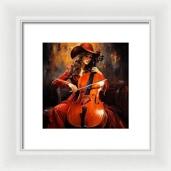 Stetson and Strings - Framed Print