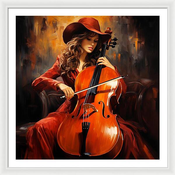 Stetson and Strings - Framed Print