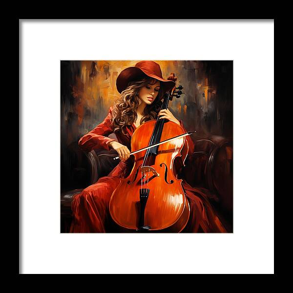 Stetson and Strings - Framed Print