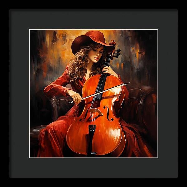 Stetson and Strings - Framed Print