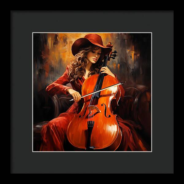 Stetson and Strings - Framed Print