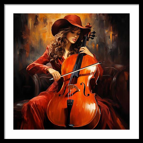 Stetson and Strings - Framed Print