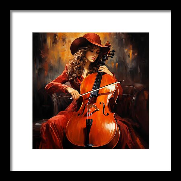 Stetson and Strings - Framed Print