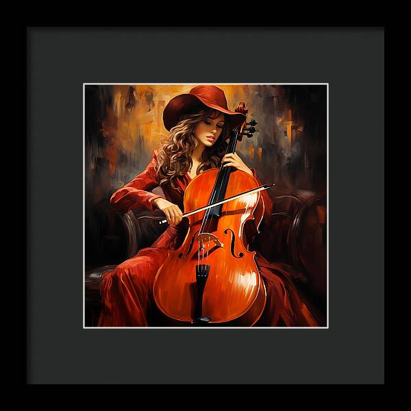 Stetson and Strings - Framed Print