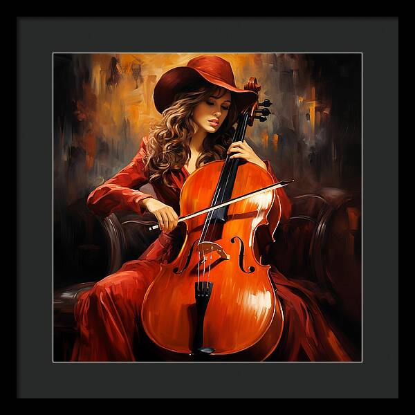 Stetson and Strings - Framed Print