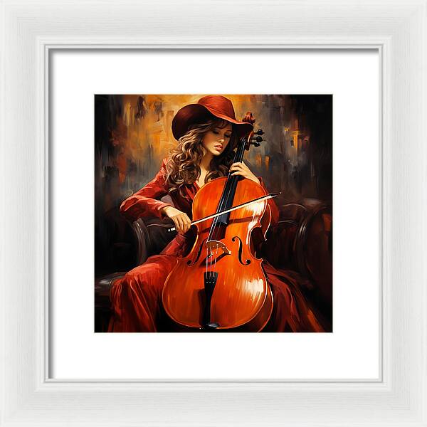 Stetson and Strings - Framed Print