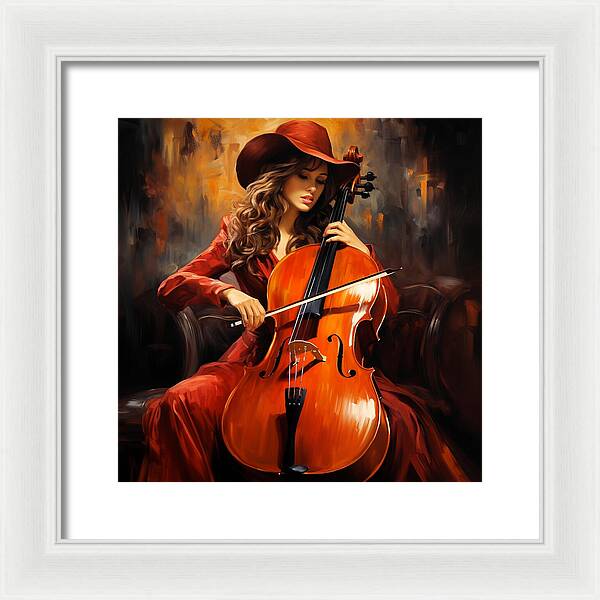 Stetson and Strings - Framed Print