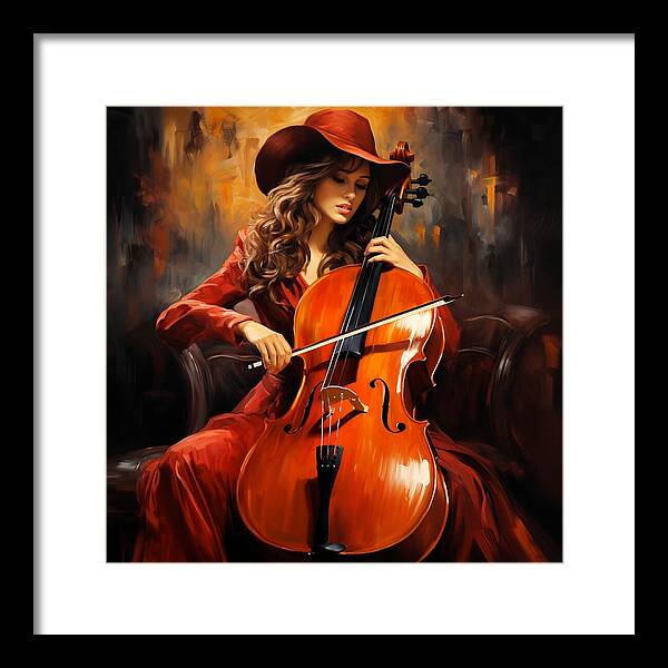 Stetson and Strings - Framed Print