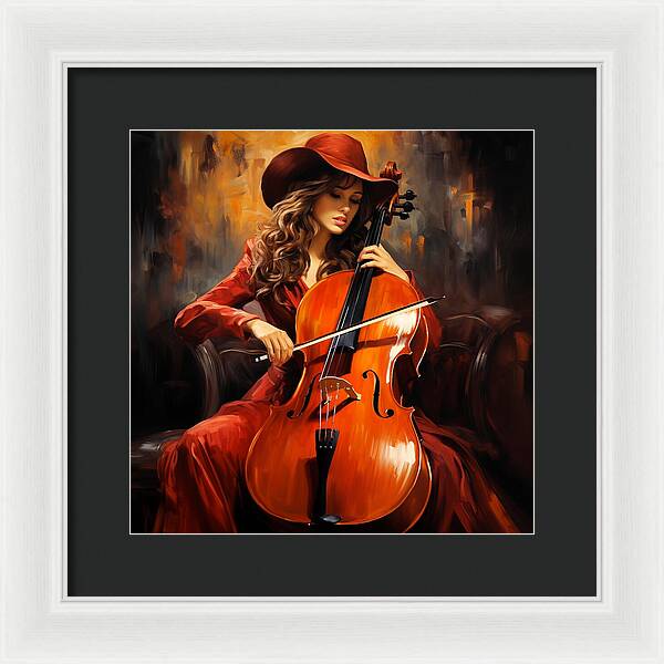 Stetson and Strings - Framed Print