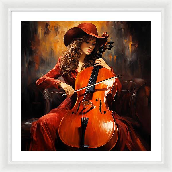 Stetson and Strings - Framed Print