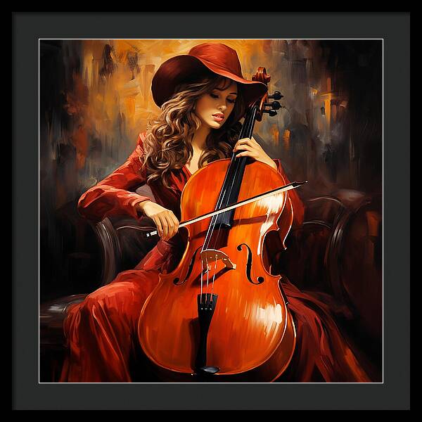 Stetson and Strings - Framed Print