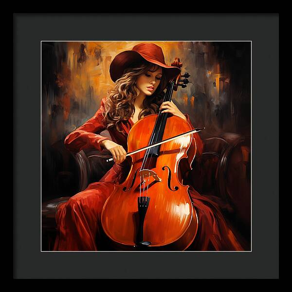 Stetson and Strings - Framed Print