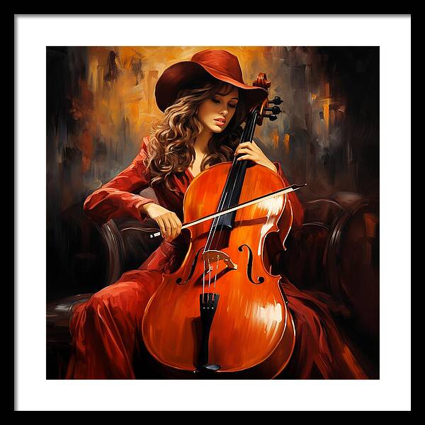 Stetson and Strings - Framed Print