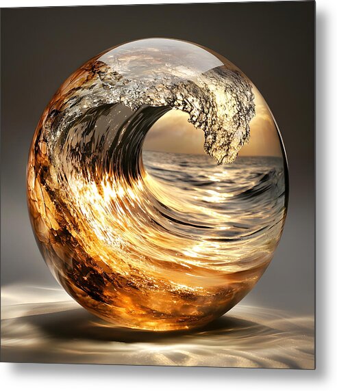 Still Motion - Metal Print