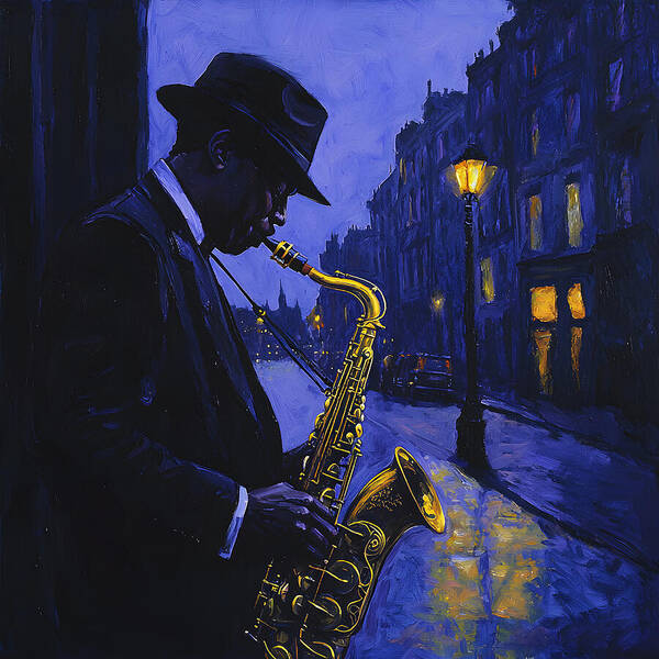 Streetlight Blues - Art Print