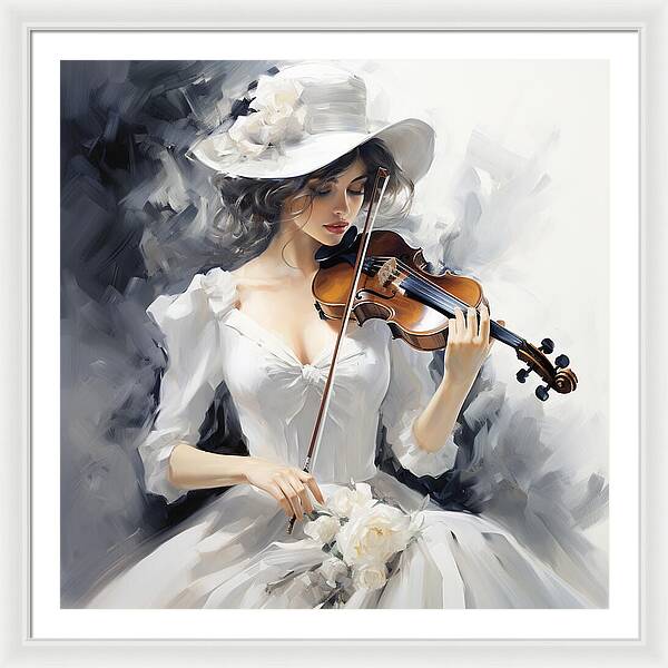 Strings of Elegance - Framed Print