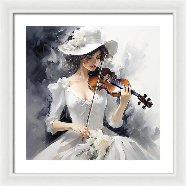 Strings of Elegance - Framed Print