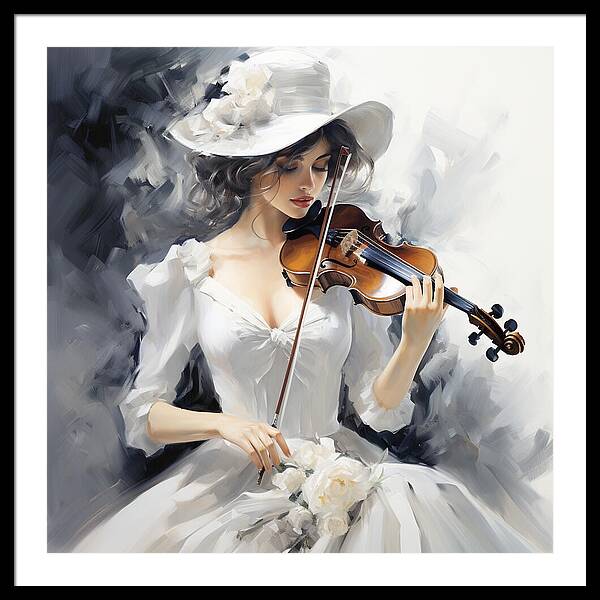 Strings of Elegance - Framed Print
