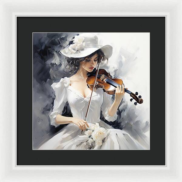 Strings of Elegance - Framed Print