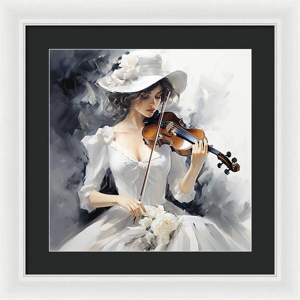 Strings of Elegance - Framed Print