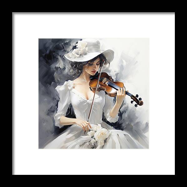 Strings of Elegance - Framed Print