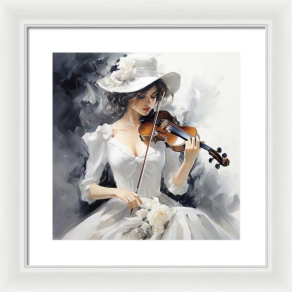 Strings of Elegance - Framed Print