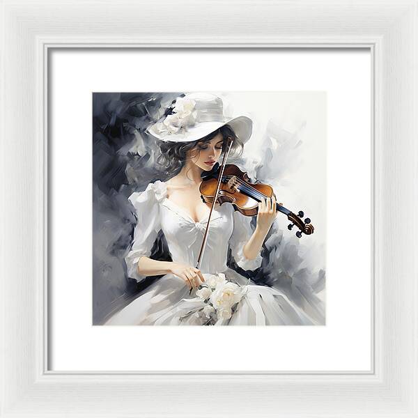 Strings of Elegance - Framed Print
