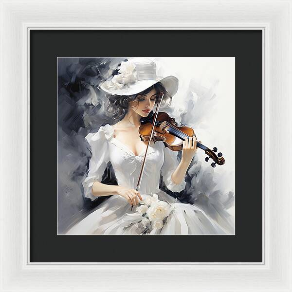 Strings of Elegance - Framed Print