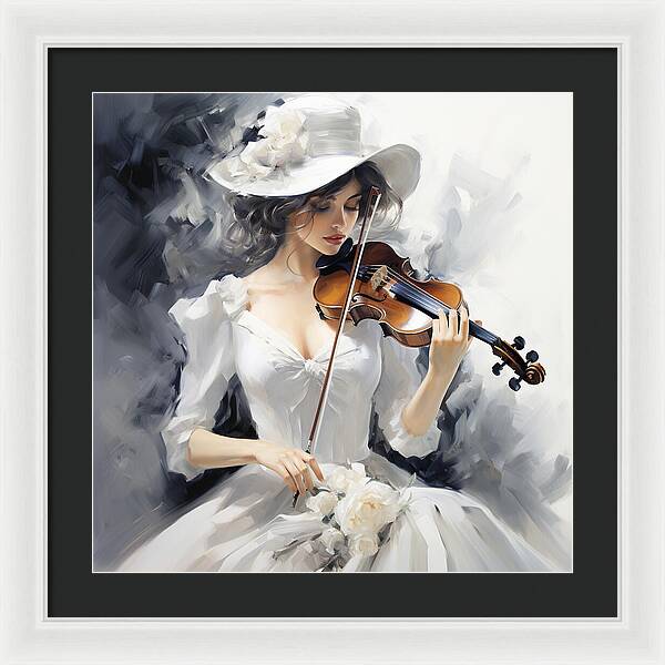 Strings of Elegance - Framed Print