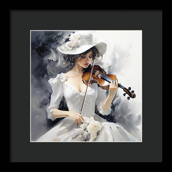 Strings of Elegance - Framed Print