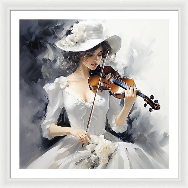 Strings of Elegance - Framed Print