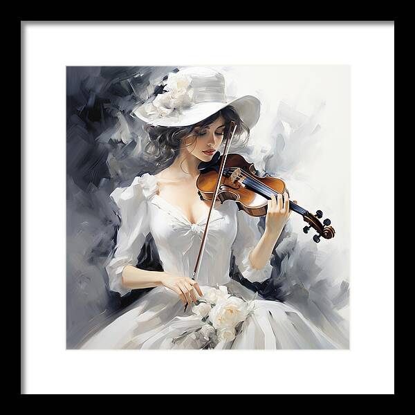 Strings of Elegance - Framed Print
