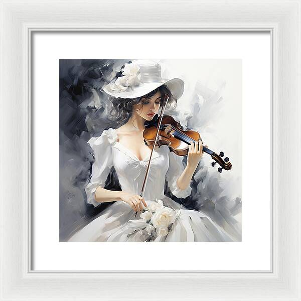 Strings of Elegance - Framed Print