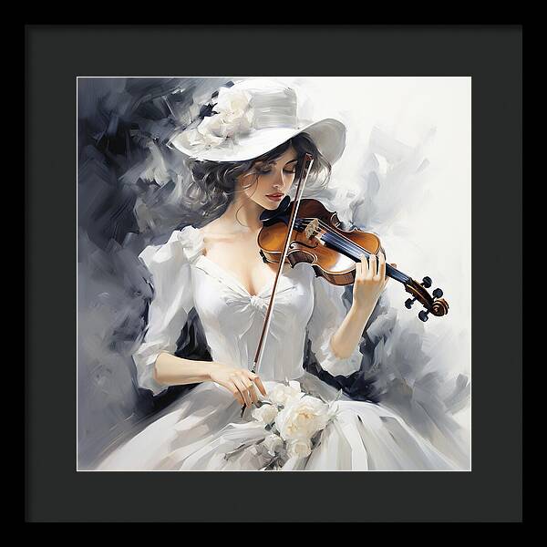 Strings of Elegance - Framed Print