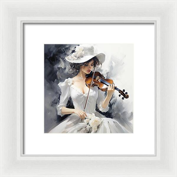 Strings of Elegance - Framed Print