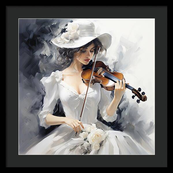 Strings of Elegance - Framed Print