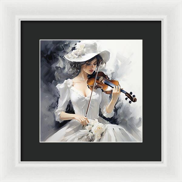 Strings of Elegance - Framed Print