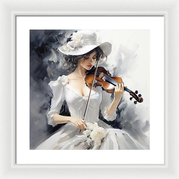 Strings of Elegance - Framed Print