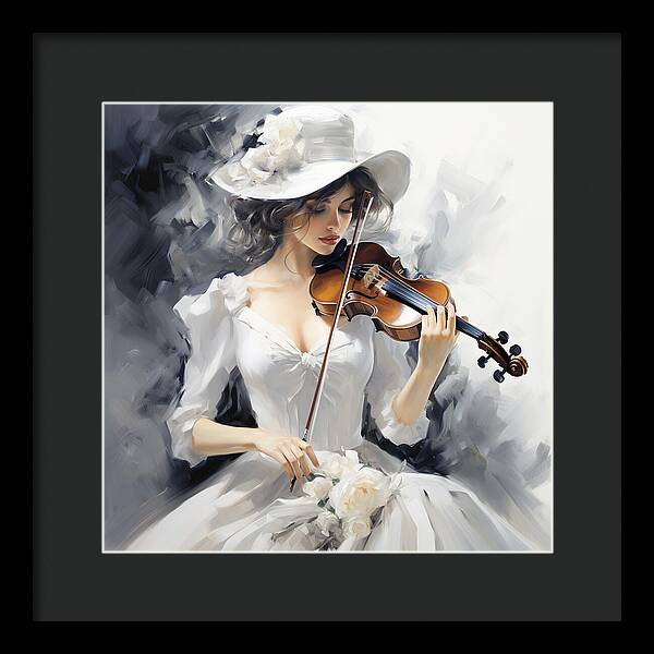 Strings of Elegance - Framed Print
