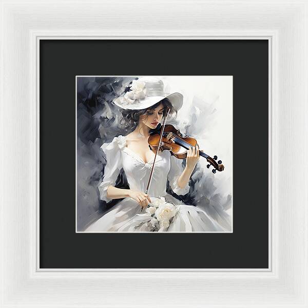 Strings of Elegance - Framed Print