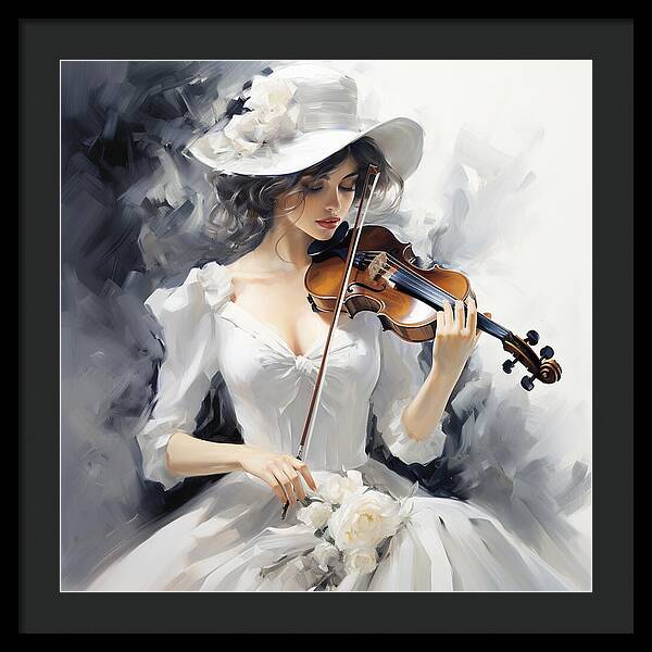 Strings of Elegance - Framed Print