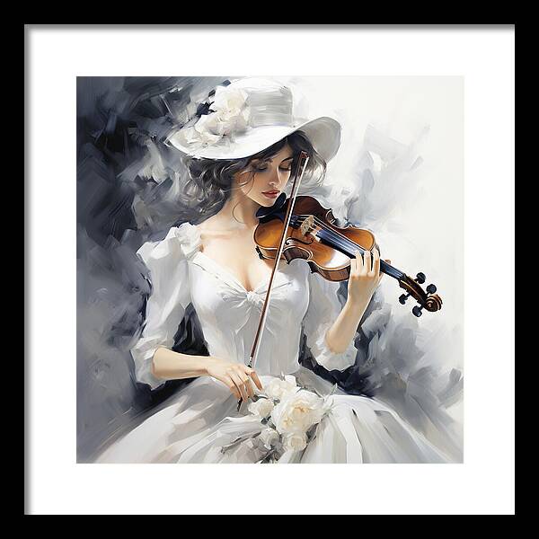 Strings of Elegance - Framed Print